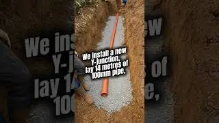 How We Connect to a Foul Sewer Using CCTV & Sonde Survey