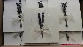 Invitatii de nunta handmade K & M