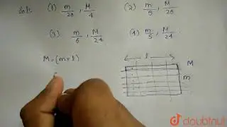 If a bar magnet of pole strength m and magnetic moment M is cut | Class 12 Physics | Doubtnut