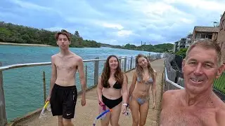 High Tide Snorkel at Cudgen Creek Kingscliff ￼
