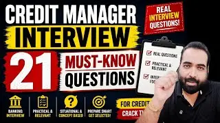 Top Interview Questions for Banking Job in India- For Credit Manager/Credit analyst/Risk Managers