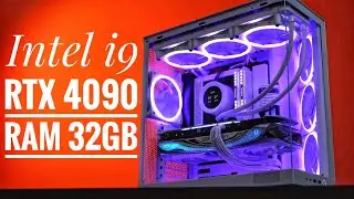 Relaxing pc building | i9-14900k | RTX 4090 | NZXT Z790 | NZXT H6 Flow | ASMR-Edition |