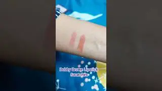 Bobby Brown Lipstick Swatches💄💫❤️ | Shinaya's World #shortslipstickswatches #makeup#shinayasworld