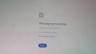Try deleting your cookies.