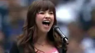Demi Lovato Singing the National Anthem live on Fox  HQ
