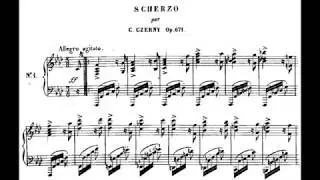 Carl Czerny, Scherzo. Op. 671 (midi)