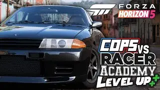 Schnapp sie alle! 😁 - COPS vs RACER Academy x Level Up - FORZA HORIZON 5 MULTIPLAYER