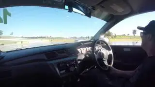 Minidisc Race Division Evo IX - Skid Pan 1.1 03/10/2015
