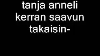 tanja anneli kerran saavun takaisin-.wmv