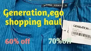 generation annual winter sale #generation online shopping haul #ego shopping haul #generation sale