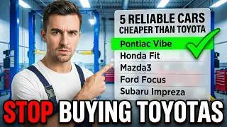 5 Reliable Cars Cheaper Than Toyota (But Just as Good)