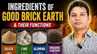 Composition of Good Brick Earth | Harmful Ingredients | PYQs | Building Materials by Akash Sir