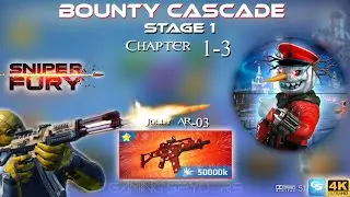 Sniper Fury! Bounty Cascade Stage 1 Missions 1 to 3