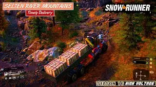 SnowRunner : Sezonul 16 | Selten River Mountains : Cargo from Heaven High