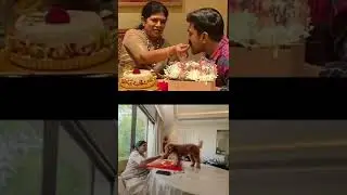ramcharan mom with her son n pet dog
