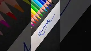 How to Learn Signature your Name #avinash #shorts