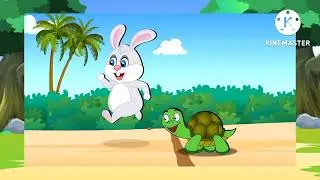 the story of rabbit and the tortoise. kishu with love and study