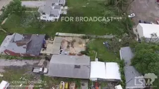 6-17-17 Beatrice, Nebraska Damage-Drone Footage