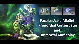 Faceless Void Arcana 2020 Runner Up Mix Cache Set with Immortal
