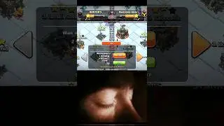 Clan war League my Fast attack live, I always give risky attacks 🫣 #shorts #clashofclans #coc