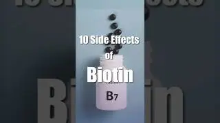 10 Side effects of Biotin. #biotin #healthtips #naturalbeautyhacks #viral