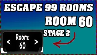 ROOM 60 ESCAPE 99 ROOMS Roblox Walkthrough [Full Guide English] 🗝️