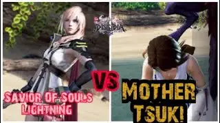 Dissidia NT Lightning VS yuna 1v1