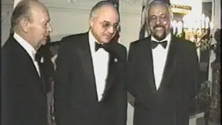 Cantorial Music and Diplomacy at a private residence. January 23, 1990.