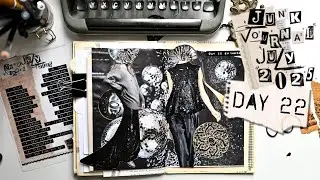 Junk Journal July 2025 &bull; Day 22 Journal Challenge 2025 &bull; Shimmer