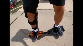 First Skate post-ACL surgery