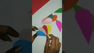 Beautiful smile paper flower making#shrots#youtubeshorts#viral#rudipapercraftlover
