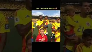 Jhon Lucum&iacute; vs Argentina 🇨🇴⚔️🛡️ #fpc #selecci&oacute;ncolombia #futbolcolombiano