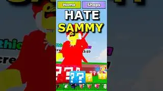 Ненавидь Сэмми в Break A Lucky Block Roblox
