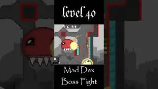 Mad Dex! Level 40 Boss Fight. (Mobile Game) #shorts