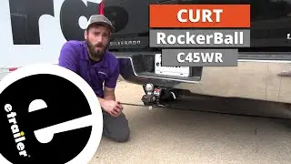 etrailer | Curt RockerBall Shock Absorbing Hitch Ball Mount with Sway Control Review