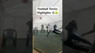 Football Tennis with my Family 😂⚽️🎾 #football #footballshorts #footballchallenge #viral #skills