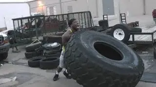 TIRE FLIPS & FAILS CHEFF BUFF POG & BIGPLAYRAY