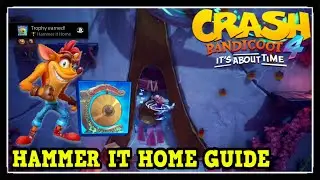 Руководство по получению трофея Hammer it Home в Crash Bandicoot 4