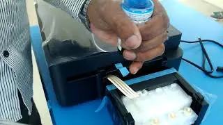 How to Fill Ink in Epson L380 Printer