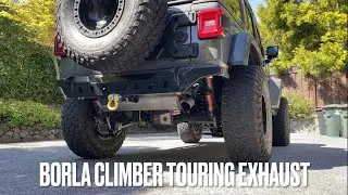 Borla Climber Touring Exhaust - Jeep JL JLU
