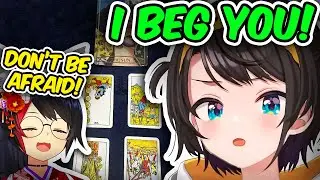 Subaru Freaks Out Over Mio's Godly Fortune Reading