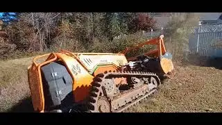 Detention pond clearing in Greenwood SC