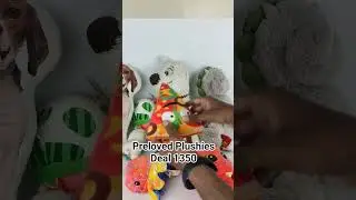 Imported Preloved Plushies Stuff Deal | Toystore Toyshop Secondhand toys #toys #toyshop #plush #toy