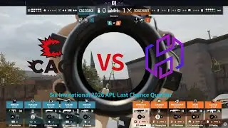 【Six Invitational 2026】 APAC CUP決勝カード　勝利を手にし　Lower準決勝へコマを進めるのは⁉　CAG　VS　SOULS HEART　　【レインボーシックス】