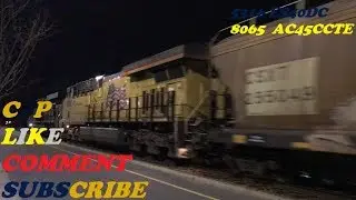 [CSXT]5316 ES40DC & [UP]8065 AC45ACCTE EFS Leads K819-11 Empty Phosphate SB Through Fay NC