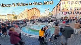 Renee and Nelson Travel in Rome 2025 Dec 十二月羅馬假期