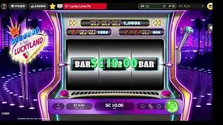 Lucky Land 7's 5 SC Spins at Global Poker