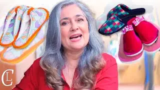 3 PANTUFLAS en 1 solo tutorial | F&aacute;ciles, c&oacute;modas y perfectas para VENDER 💰/BUENA IDEA DE NEGOCIO