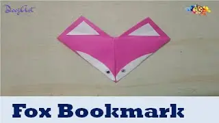 Fox Bookmark | Origami Bookmark Fox