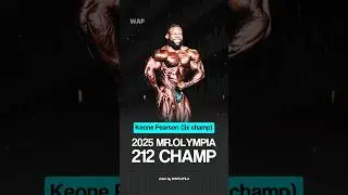 2025 MR.OLYMPIA 212 WINNER👑 #gym #olympia #bodybulding